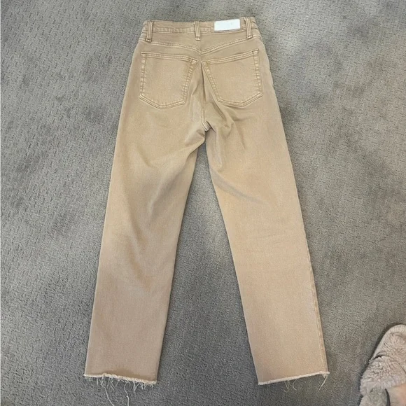 RE/DONE Originals 70s Ultra High Rise Stove Pipe - 27 - Picture 5 of 6